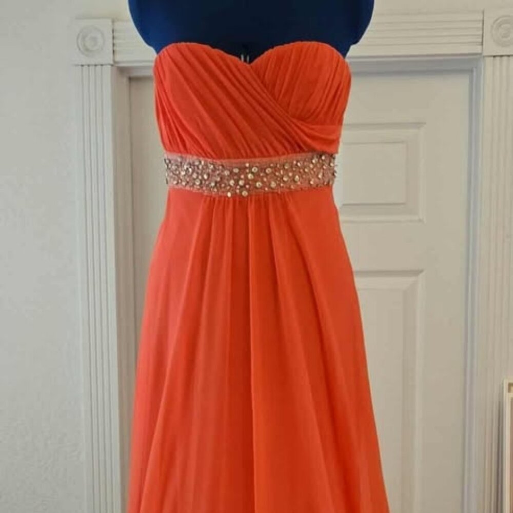 Coral Prom Dress